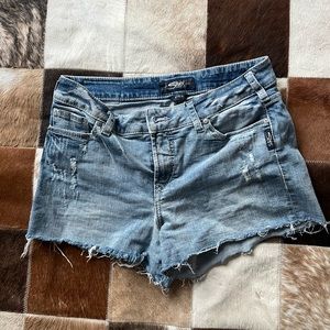 Silver Jeans Shorts